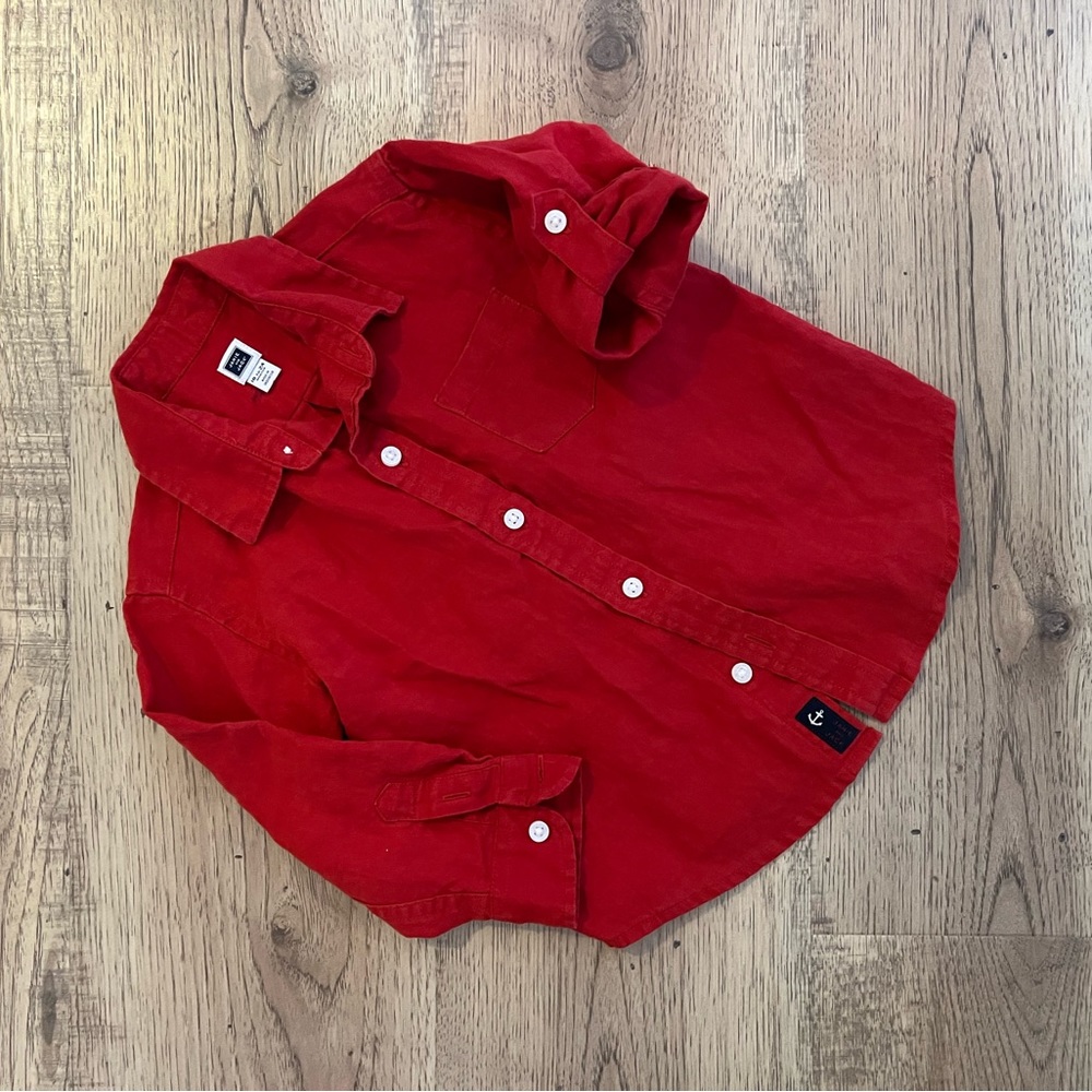 18-24m Janie & Jack Boys Linen Button-up